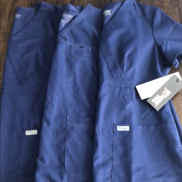 Grey's Anatomy Tops - Grey’s Anatomy scrub tops INDIGO